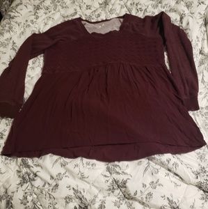 Maurice's xl babydoll sweater